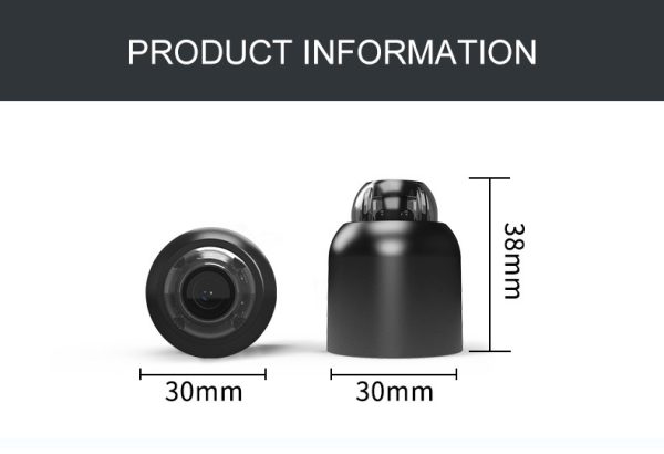 1080P Hd Night Vision Small Monitor Wireless Wifi Remote Surveillance Camera Home Network Camera - Image 2